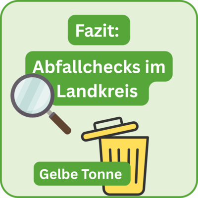 Fazit Abfallchecks im Landkreis